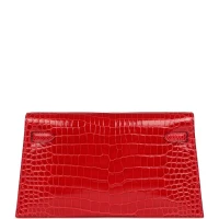 Hermes Kelly Elan Braise Shiny Porosus Crocodile Gold Hardware Hermes Kelly Elan Braise Shiny Porosus Crocodile Gold Hardware