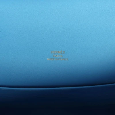 Hermes Kelly Pochette Celeste Swift Gold Hardware Hermes Kelly Pochette Celeste Swift Gold Hardware