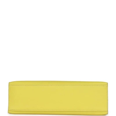 Hermes Kelly Pochette Lime Swift Gold Hardware Hermes Kelly Pochette Lime Swift Gold Hardware