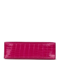 Hermes Kelly Pochette Rose Scheherazade Shiny Alligator Gold Hardware Hermes Kelly Pochette Rose Scheherazade Shiny Alligator Gold Hardware