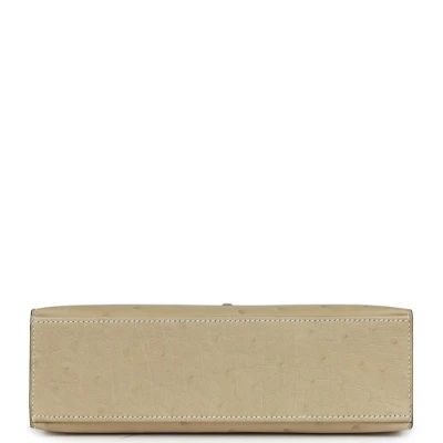 Hermes Kelly Pochette Trench Ostrich Gold Hardware Hermes Kelly Pochette Trench Ostrich Gold Hardware