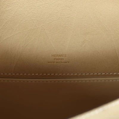 Hermes Kelly Pochette Trench Ostrich Gold Hardware Hermes Kelly Pochette Trench Ostrich Gold Hardware