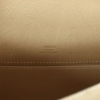 Hermes Kelly Pochette Trench Ostrich Gold Hardware Hermes Kelly Pochette Trench Ostrich Gold Hardware