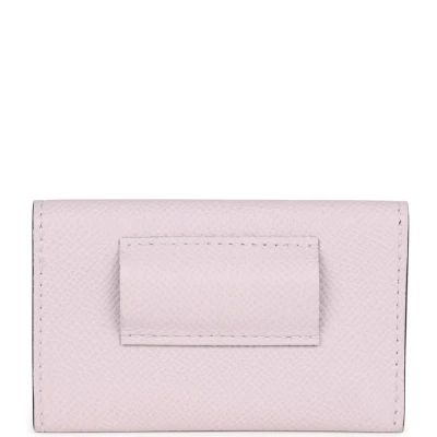 Hermes Kelly Pocket 18 Belt Mauve Pale Epsom Palladium Hardware Hermes Kelly Pocket 18 Belt Mauve Pale Epsom Palladium Hardware