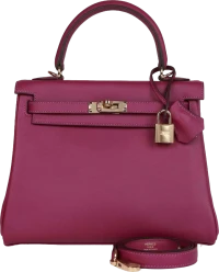 Hermes Kelly Retourne 25 Anemone Swift Permabrass Hardware Hermes Kelly Retourne 25 Anemone Swift Permabrass Hardware