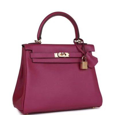 Hermes Kelly Retourne 25 Anemone Swift Permabrass Hardware Hermes Kelly Retourne 25 Anemone Swift Permabrass Hardware
