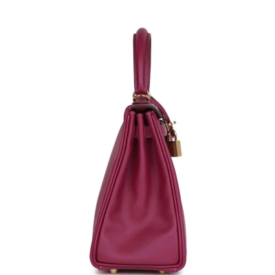 Hermes Kelly Retourne 25 Anemone Swift Permabrass Hardware Hermes Kelly Retourne 25 Anemone Swift Permabrass Hardware
