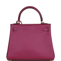 Hermes Kelly Retourne 25 Anemone Swift Permabrass Hardware Hermes Kelly Retourne 25 Anemone Swift Permabrass Hardware