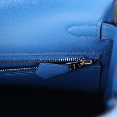 Hermes Kelly Retourne 25 Bleu France Swift Palladium Hardware Hermes Kelly Retourne 25 Bleu France Swift Palladium Hardware