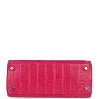 Hermes Kelly Retourne 25 Framboise Matte Alligator Palladium Hardware Hermes Kelly Retourne 25 Framboise Matte Alligator Palladium Hardware