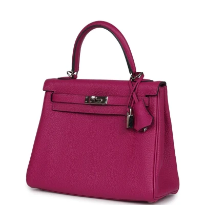 Hermes Kelly Retourne 25 Rose Pourpre Togo Palladium Hardware Hermes Kelly Retourne 25 Rose Pourpre Togo Palladium Hardware
