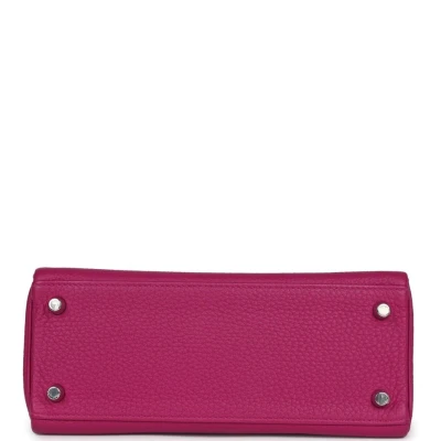 Hermes Kelly Retourne 25 Rose Pourpre Togo Palladium Hardware Hermes Kelly Retourne 25 Rose Pourpre Togo Palladium Hardware