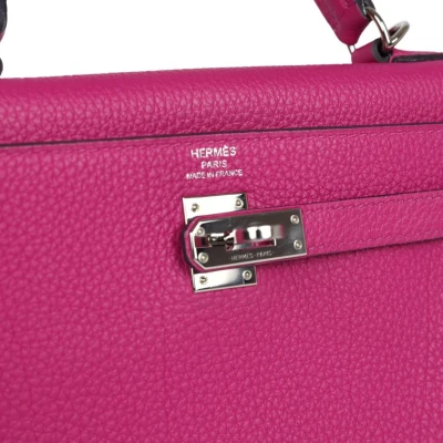 Hermes Kelly Retourne 25 Rose Pourpre Togo Palladium Hardware Hermes Kelly Retourne 25 Rose Pourpre Togo Palladium Hardware