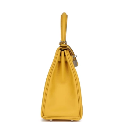 Hermes Kelly Retourne 25 Sun Swift Palladium Hardware Hermes Kelly Retourne 25 Sun Swift Palladium Hardware