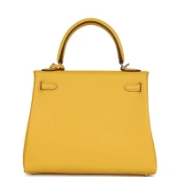 Hermes Kelly Retourne 25 Sun Swift Palladium Hardware Hermes Kelly Retourne 25 Sun Swift Palladium Hardware