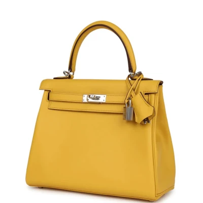 Hermes Kelly Retourne 25 Sun Swift Palladium Hardware Hermes Kelly Retourne 25 Sun Swift Palladium Hardware