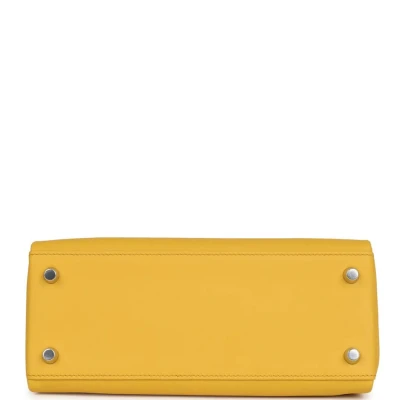 Hermes Kelly Retourne 25 Sun Swift Palladium Hardware Hermes Kelly Retourne 25 Sun Swift Palladium Hardware