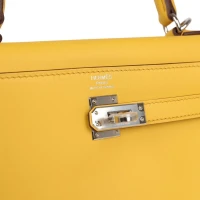 Hermes Kelly Retourne 25 Sun Swift Palladium Hardware Hermes Kelly Retourne 25 Sun Swift Palladium Hardware