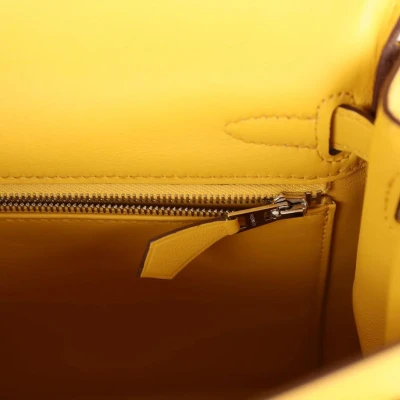 Hermes Kelly Retourne 25 Sun Swift Palladium Hardware Hermes Kelly Retourne 25 Sun Swift Palladium Hardware