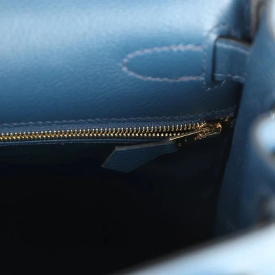 Hermes Kelly Retourne 28 Deep Bleu Evercolor Gold Hardware Hermes Kelly Retourne 28 Deep Bleu Evercolor Gold Hardware