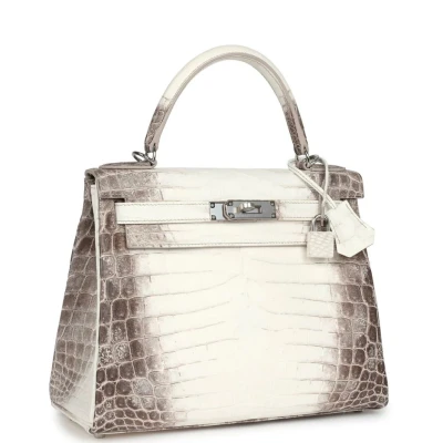Hermes Kelly Retourne 28 Himalaya Matte Niloticus Crocodile Palladium Hardware Hermes Kelly Retourne 28 Himalaya Matte Niloticus Crocodile Palladium Hardware