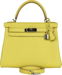 Hermes Kelly Retourne 28 Lime Evercolor Palladium Hardware Hermes Kelly Retourne 28 Lime Evercolor Palladium Hardware