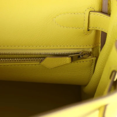 Hermes Kelly Retourne 28 Lime Evercolor Palladium Hardware Hermes Kelly Retourne 28 Lime Evercolor Palladium Hardware