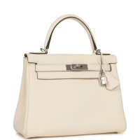 Hermes Kelly Retourne 28 Nata Clemence Palladium Hardware Hermes Kelly Retourne 28 Nata Clemence Palladium Hardware