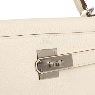 Hermes Kelly Retourne 28 Nata Clemence Palladium Hardware Hermes Kelly Retourne 28 Nata Clemence Palladium Hardware