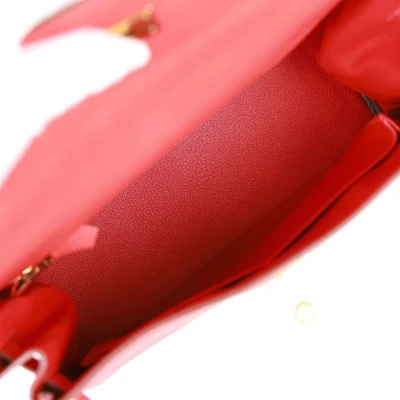 Hermes Kelly Retourne 28 Rouge Casaque Togo Gold Hardware Hermes Kelly Retourne 28 Rouge Casaque Togo Gold Hardware