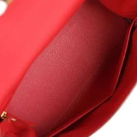 Hermes Kelly Retourne 28 Vermillion Clemence Gold Hardware Hermes Kelly Retourne 28 Vermillion Clemence Gold Hardware