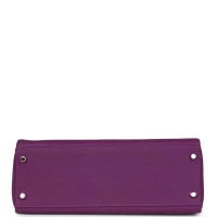 Hermes Kelly Retourne 32 Anemone Togo Palladium Hardware Hermes Kelly Retourne 32 Anemone Togo Palladium Hardware