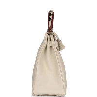 Hermes Kelly Retourne 32 Craie Au Gallop Togo Palladium Hardware Hermes Kelly Retourne 32 Craie Au Gallop Togo Palladium Hardware