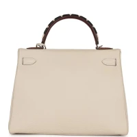 Hermes Kelly Retourne 32 Craie Au Gallop Togo Palladium Hardware Hermes Kelly Retourne 32 Craie Au Gallop Togo Palladium Hardware