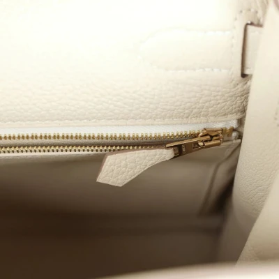 Hermes Kelly Retourne 32 Craie Togo Gold Hardware