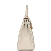Hermes Kelly Retourne 32 Craie Togo Gold Hardware Hermes Kelly Retourne 32 Craie Togo Gold Hardware