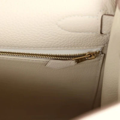 Hermes Kelly Retourne 32 Craie Togo Gold Hardware Hermes Kelly Retourne 32 Craie Togo Gold Hardware