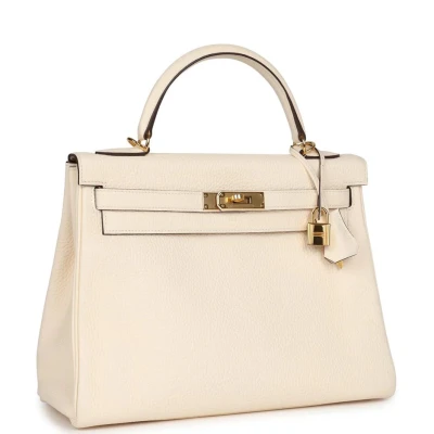 Hermes Kelly Retourne 32 Nata Clemence Gold Hardware Hermes Kelly Retourne 32 Nata Clemence Gold Hardware