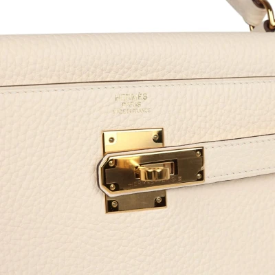 Hermes Kelly Retourne 32 Nata Clemence Gold Hardware Hermes Kelly Retourne 32 Nata Clemence Gold Hardware