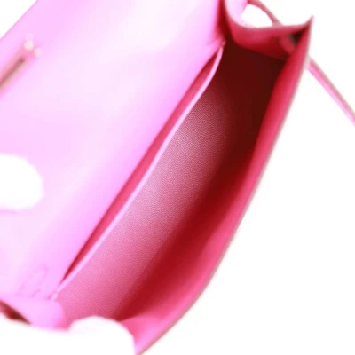 Hermes Kelly Sellier 20 Fuchsia Ostrich Palladium Hardware Hermes Kelly Sellier 20 Fuchsia Ostrich Palladium Hardware