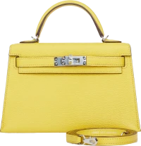 Hermes Kelly Sellier 20 Jaune de Naples Verso Chèvre Palladium Hardware Hermes Kelly Sellier 20 Jaune de Naples Verso Chèvre Palladium Hardware