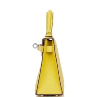 Hermes Kelly Sellier 20 Jaune de Naples Verso Chèvre Palladium Hardware Hermes Kelly Sellier 20 Jaune de Naples Verso Chèvre Palladium Hardware