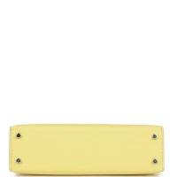 Hermes Kelly Sellier 20 Limoncello Chevre Palladium Hardware Hermes Kelly Sellier 20 Limoncello Chevre Palladium Hardware