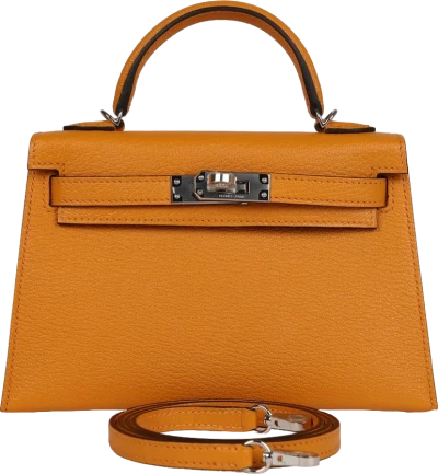 Hermes Kelly Sellier 20 Moutarde Chevre Palladium Hardware Hermes Kelly Sellier 20 Moutarde Chevre Palladium Hardware