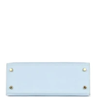 Hermes Kelly Sellier 25 Bleu Brume Epsom Gold Hardware Hermes Kelly Sellier 25 Bleu Brume Epsom Gold Hardware