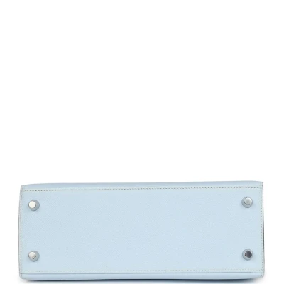 Hermes Kelly Sellier 25 Bleu Brume Epsom Palladium Hardware Hermes Kelly Sellier 25 Bleu Brume Epsom Palladium Hardware
