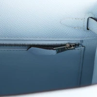 Hermes Kelly Sellier 25 Bleu Brume Epsom Palladium Hardware Hermes Kelly Sellier 25 Bleu Brume Epsom Palladium Hardware