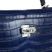 Hermes Kelly Sellier 25 Bleu Indigo Aizome Matte Porosus Crocodile Palladium Hardware Hermes Kelly Sellier 25 Bleu Indigo Aizome Matte Porosus Crocodile Palladium Hardware