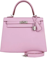 Hermes Kelly Sellier 25 Mauve Sylvestre Epsom Palladium Hardware Hermes Kelly Sellier 25 Mauve Sylvestre Epsom Palladium Hardware