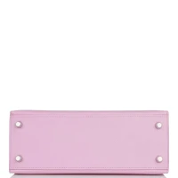 Hermes Kelly Sellier 25 Mauve Sylvestre Epsom Palladium Hardware Hermes Kelly Sellier 25 Mauve Sylvestre Epsom Palladium Hardware
